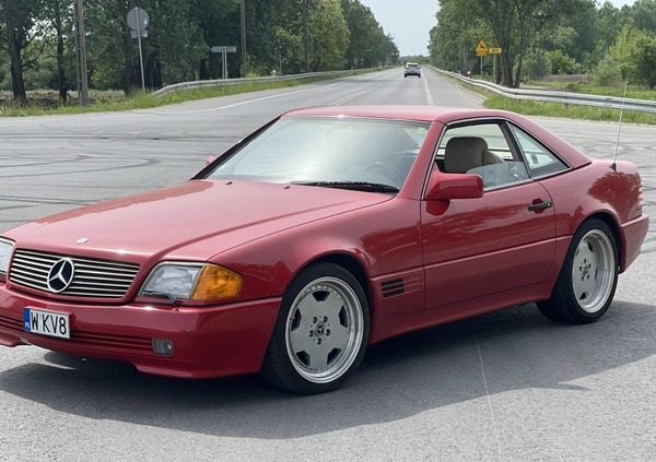 Mercedes-Benz SL cena 82900 przebieg: 182142, rok produkcji 1990 z Otwock małe 407